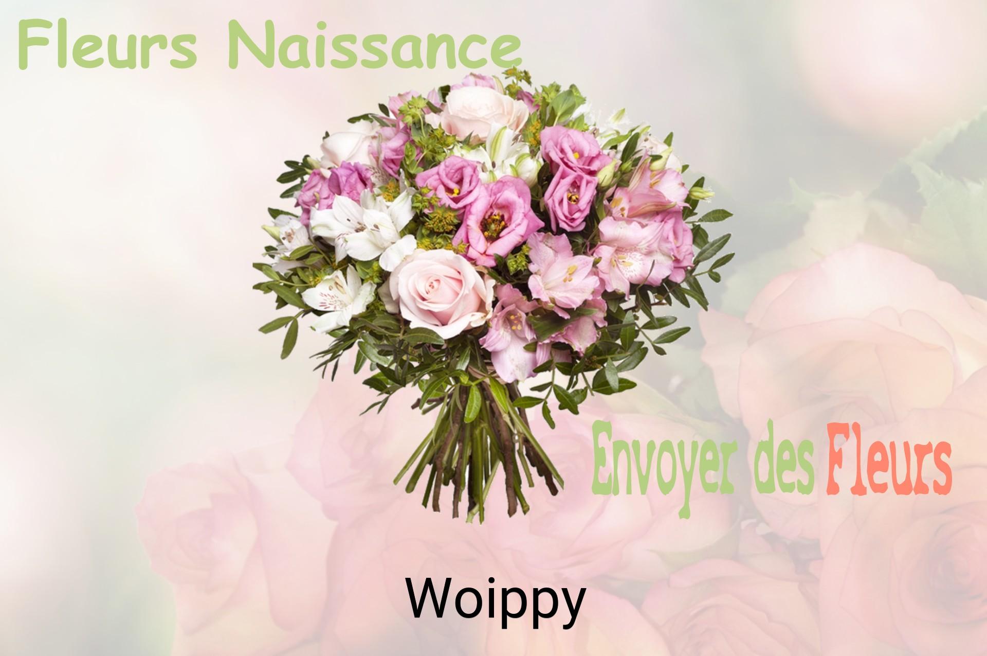 Bouquet de fleurs de naissance livré à Woippy